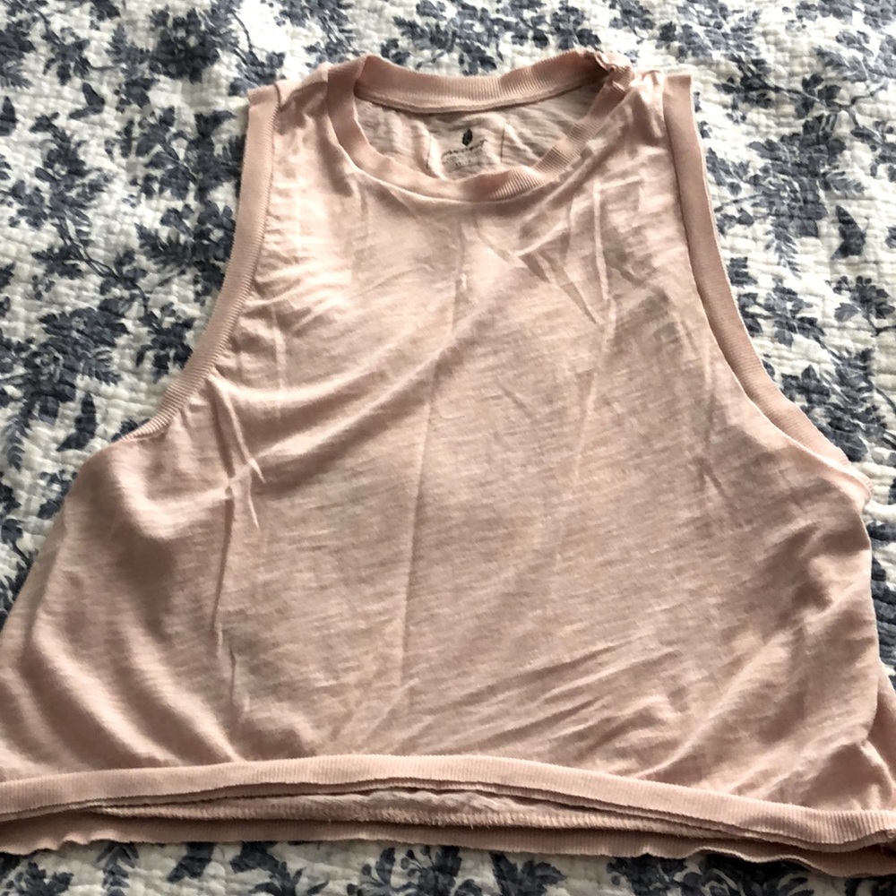 Pink Crop top. XS